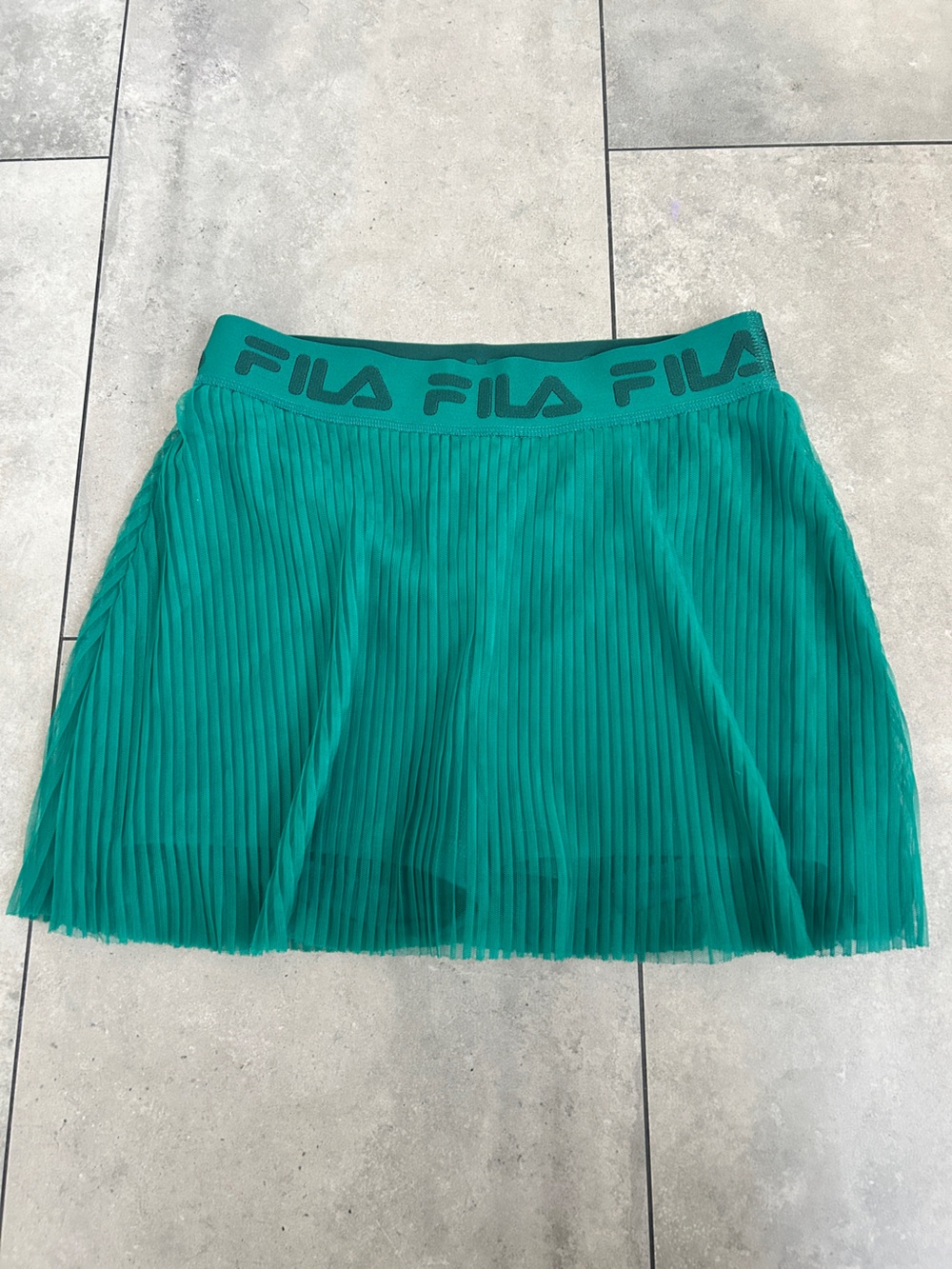 Fila isla pleated mini tennis skirt XS